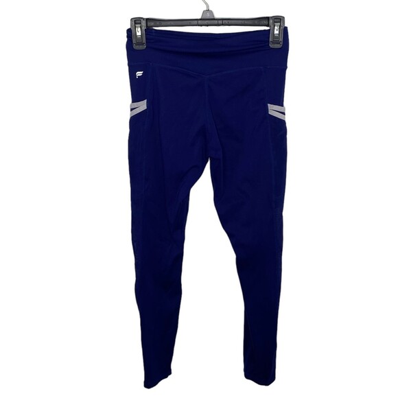 Fabletics Navy Blue Side Pockets High Waist Full Length Leggings. Size Small - Picture 6 of 6